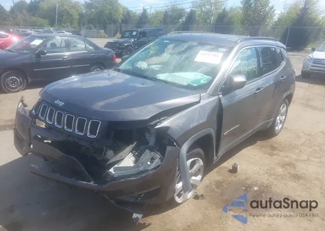 2020 Jeep Compass Latitude Fwd из США, поврежденный, VIN 3C4NJCBB5LT162412